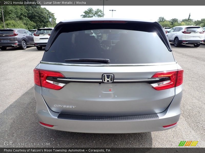 Lunar Silver Metallic / Mocha 2021 Honda Odyssey LX