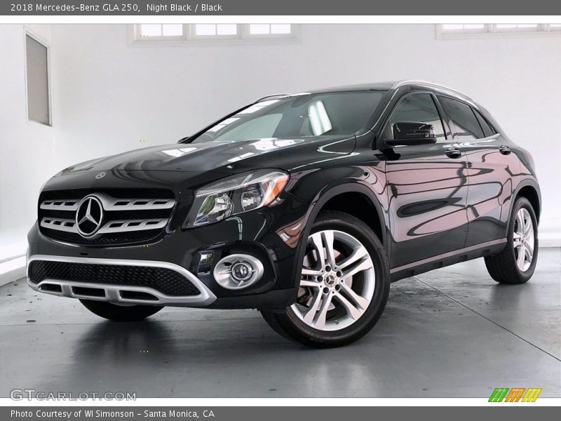 Night Black / Black 2018 Mercedes-Benz GLA 250