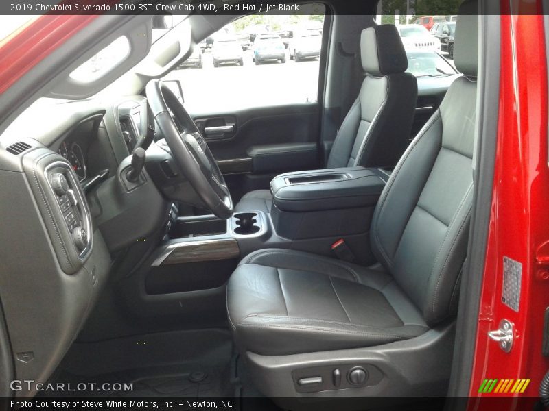 Red Hot / Jet Black 2019 Chevrolet Silverado 1500 RST Crew Cab 4WD