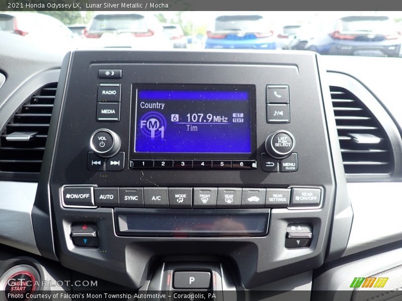 Lunar Silver Metallic / Mocha 2021 Honda Odyssey LX