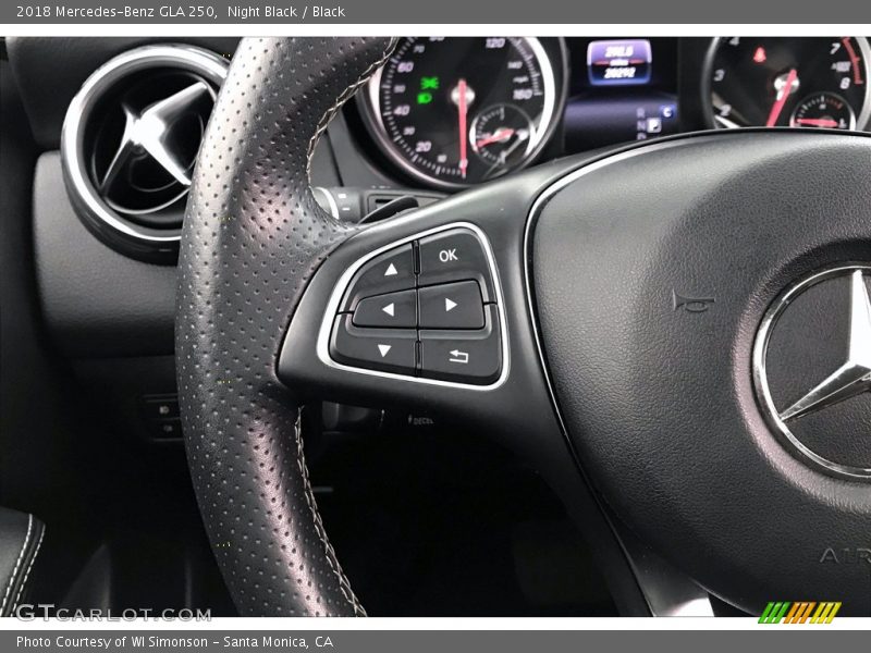 Night Black / Black 2018 Mercedes-Benz GLA 250