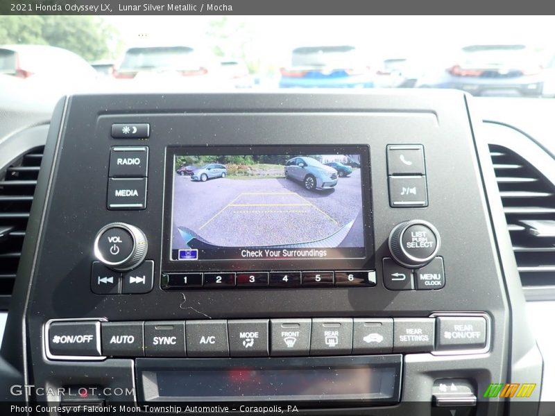 Lunar Silver Metallic / Mocha 2021 Honda Odyssey LX