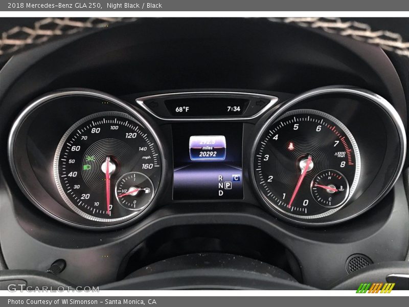 Night Black / Black 2018 Mercedes-Benz GLA 250
