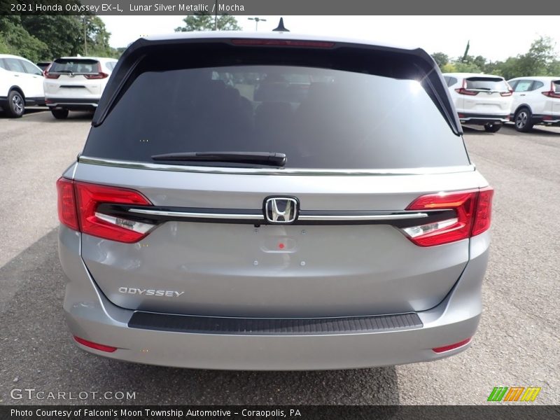 Lunar Silver Metallic / Mocha 2021 Honda Odyssey EX-L