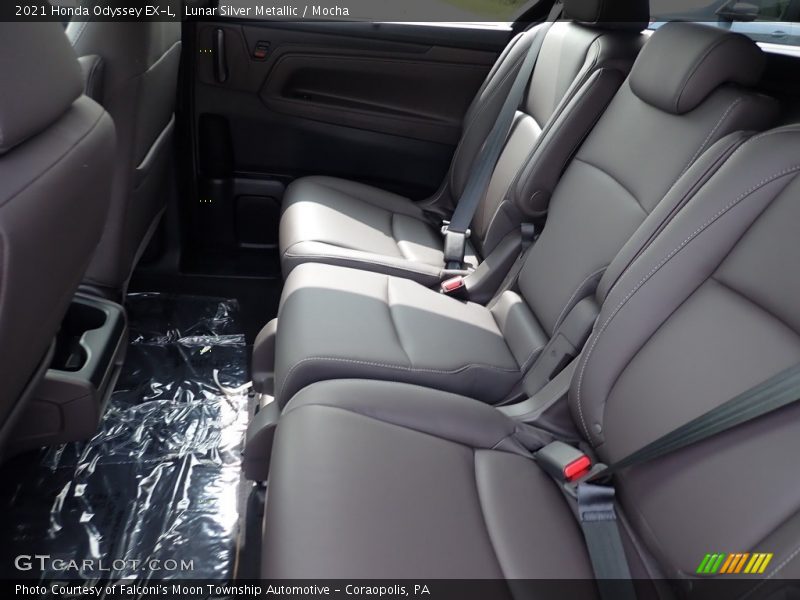 Lunar Silver Metallic / Mocha 2021 Honda Odyssey EX-L