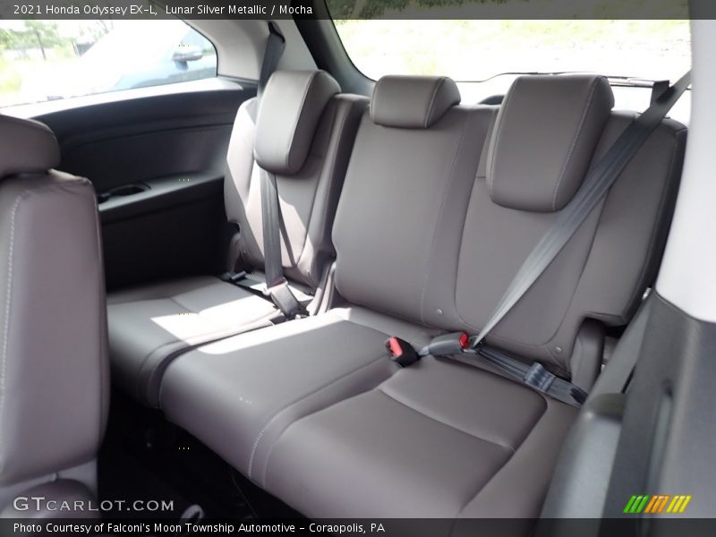 Lunar Silver Metallic / Mocha 2021 Honda Odyssey EX-L