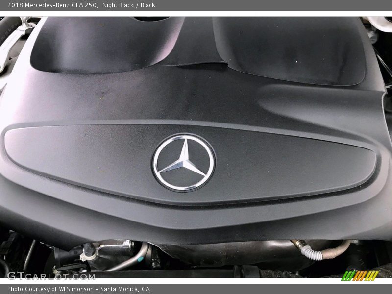 Night Black / Black 2018 Mercedes-Benz GLA 250
