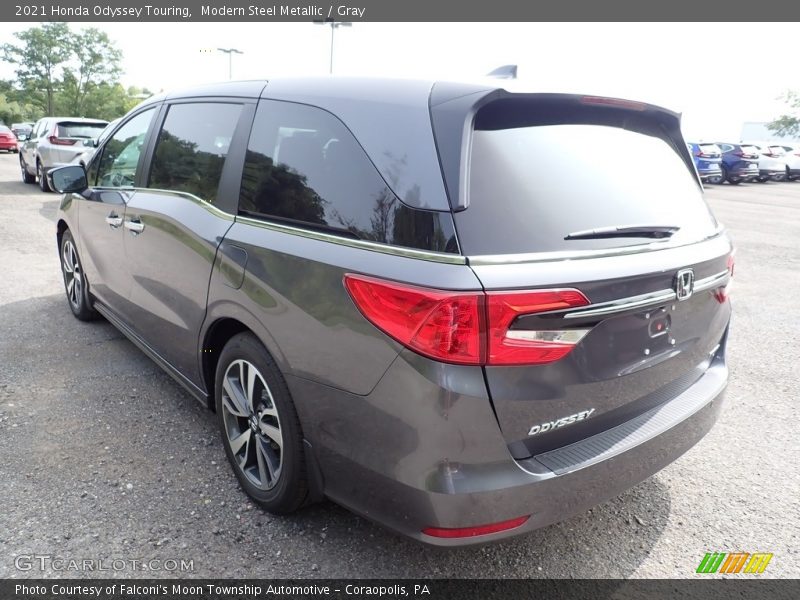 Modern Steel Metallic / Gray 2021 Honda Odyssey Touring