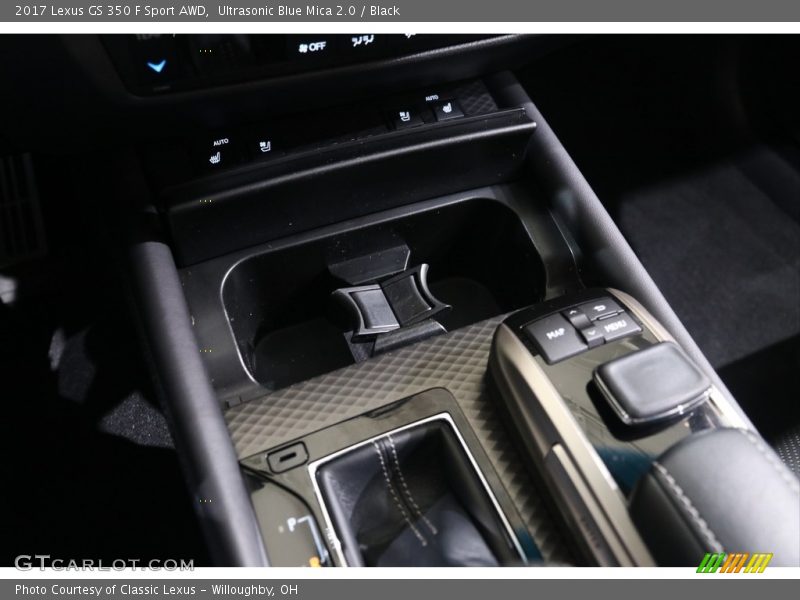 Ultrasonic Blue Mica 2.0 / Black 2017 Lexus GS 350 F Sport AWD