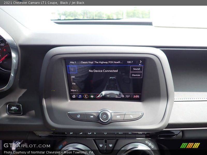 Controls of 2021 Camaro LT1 Coupe