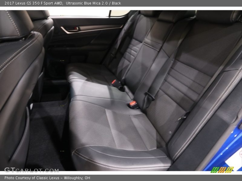 Ultrasonic Blue Mica 2.0 / Black 2017 Lexus GS 350 F Sport AWD