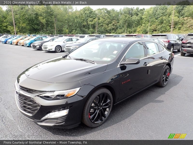 Mosaic Black Metallic / Jet Black 2020 Chevrolet Malibu LT