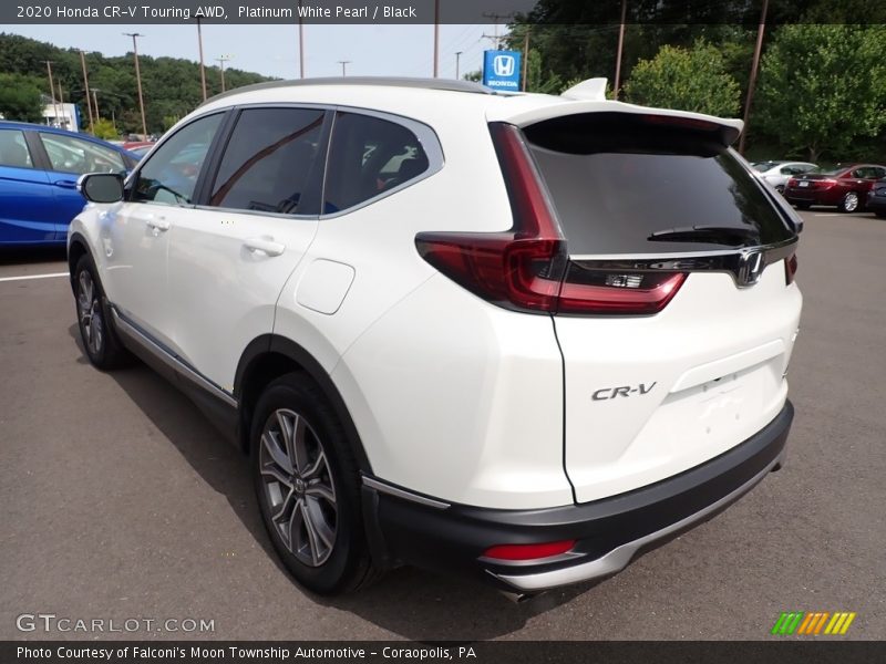 Platinum White Pearl / Black 2020 Honda CR-V Touring AWD