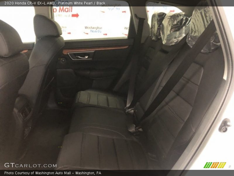 Platinum White Pearl / Black 2020 Honda CR-V EX-L AWD