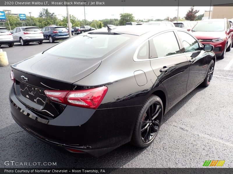 Mosaic Black Metallic / Jet Black 2020 Chevrolet Malibu LT