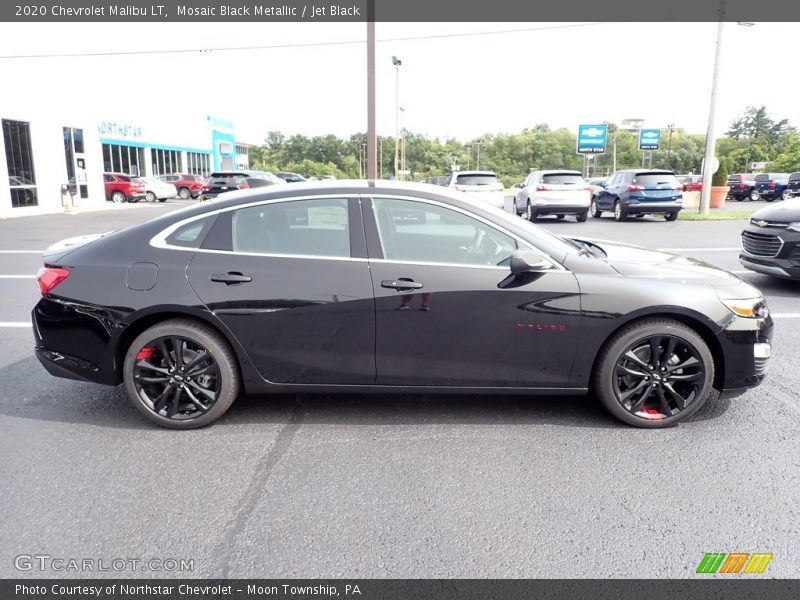 Mosaic Black Metallic / Jet Black 2020 Chevrolet Malibu LT