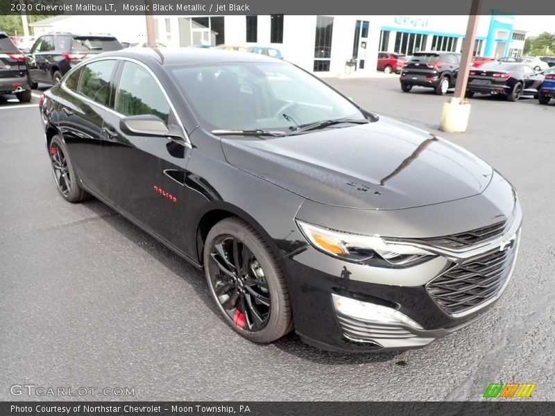 Mosaic Black Metallic / Jet Black 2020 Chevrolet Malibu LT