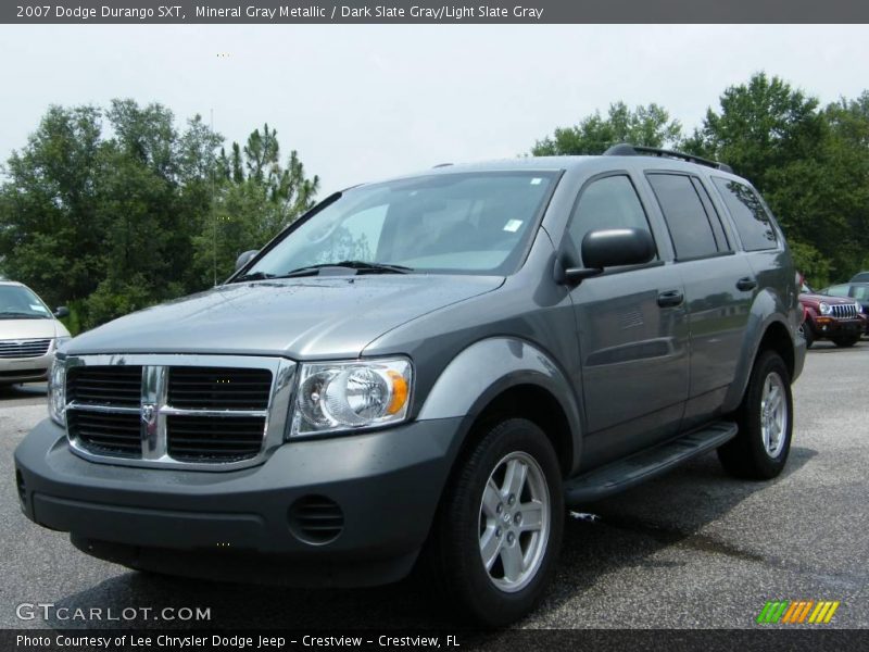 Mineral Gray Metallic / Dark Slate Gray/Light Slate Gray 2007 Dodge Durango SXT