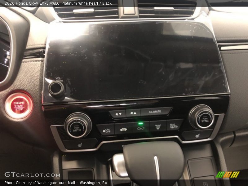 Platinum White Pearl / Black 2020 Honda CR-V EX-L AWD