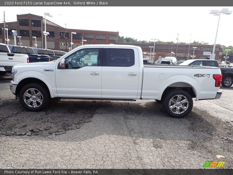 Oxford White / Black 2020 Ford F150 Lariat SuperCrew 4x4