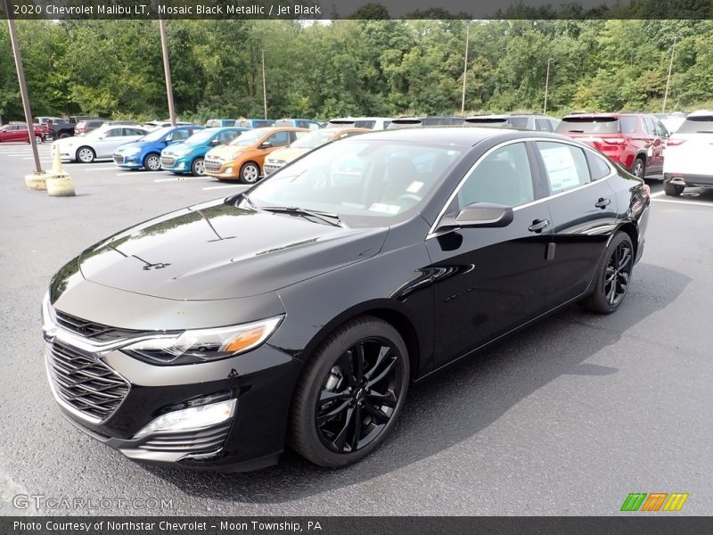 Mosaic Black Metallic / Jet Black 2020 Chevrolet Malibu LT