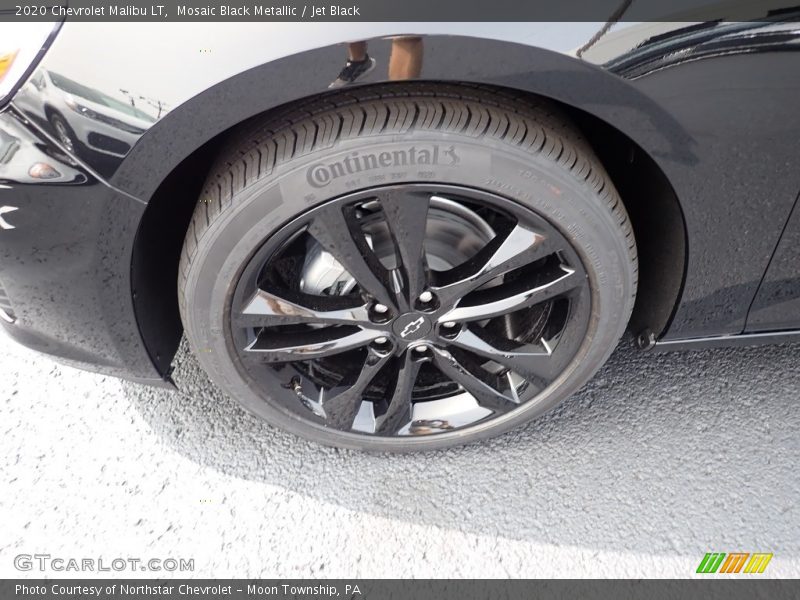 Mosaic Black Metallic / Jet Black 2020 Chevrolet Malibu LT