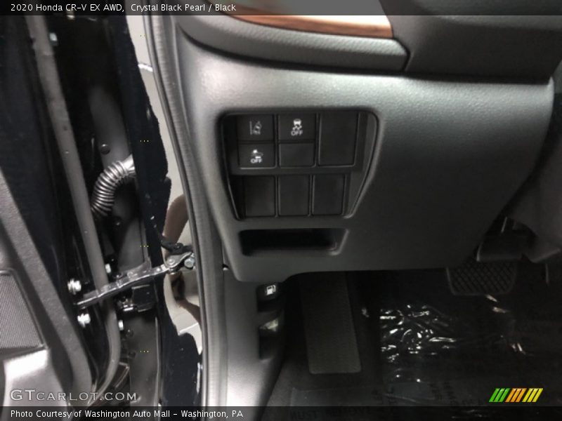 Crystal Black Pearl / Black 2020 Honda CR-V EX AWD