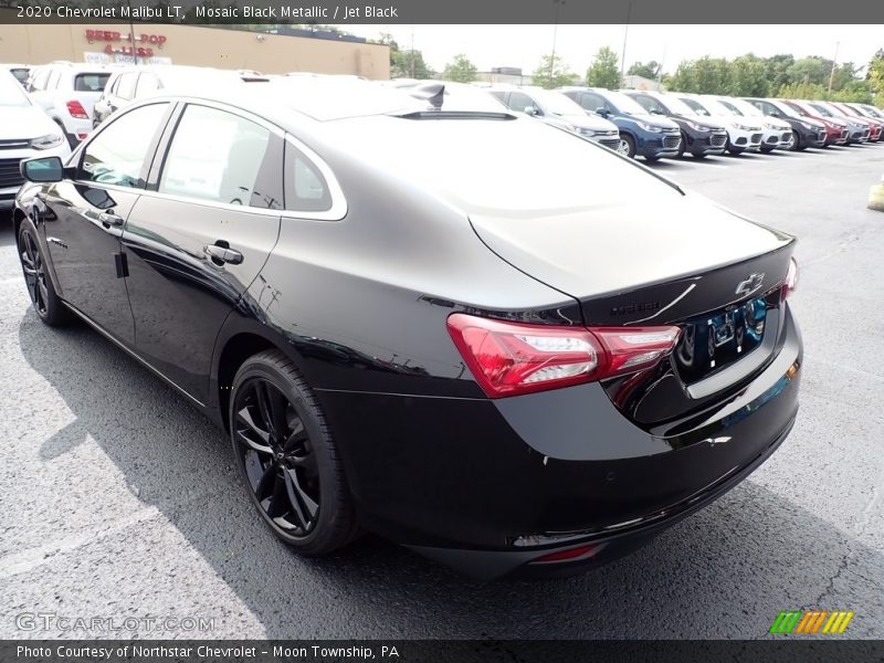 Mosaic Black Metallic / Jet Black 2020 Chevrolet Malibu LT