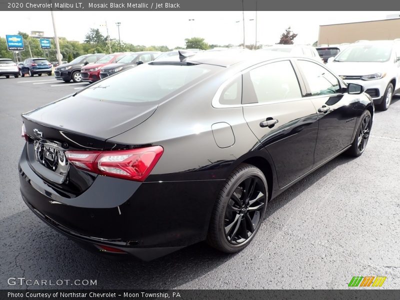 Mosaic Black Metallic / Jet Black 2020 Chevrolet Malibu LT