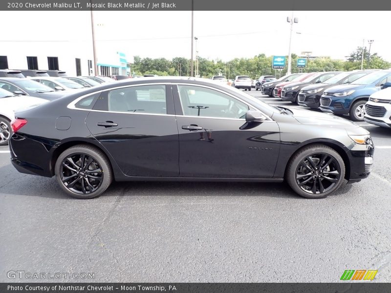 Mosaic Black Metallic / Jet Black 2020 Chevrolet Malibu LT