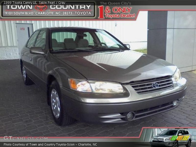 Sable Pearl / Gray 1999 Toyota Camry LE