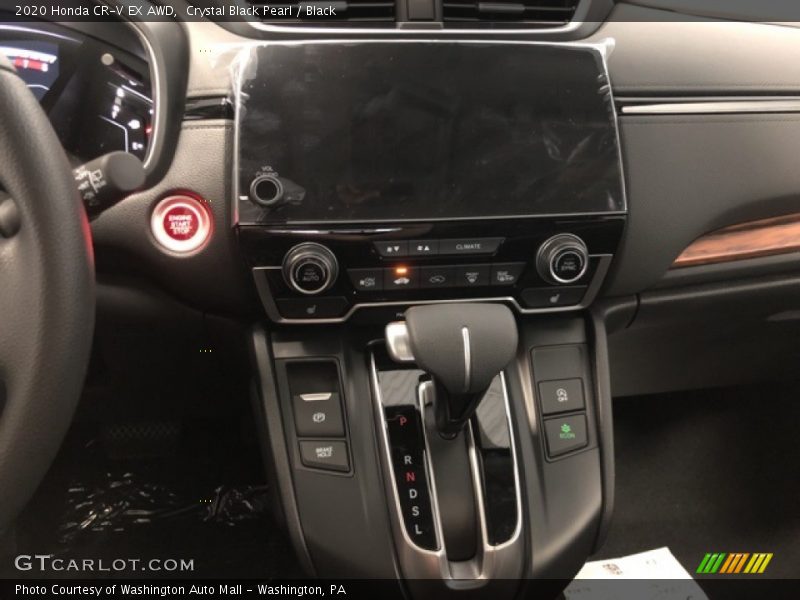 Crystal Black Pearl / Black 2020 Honda CR-V EX AWD