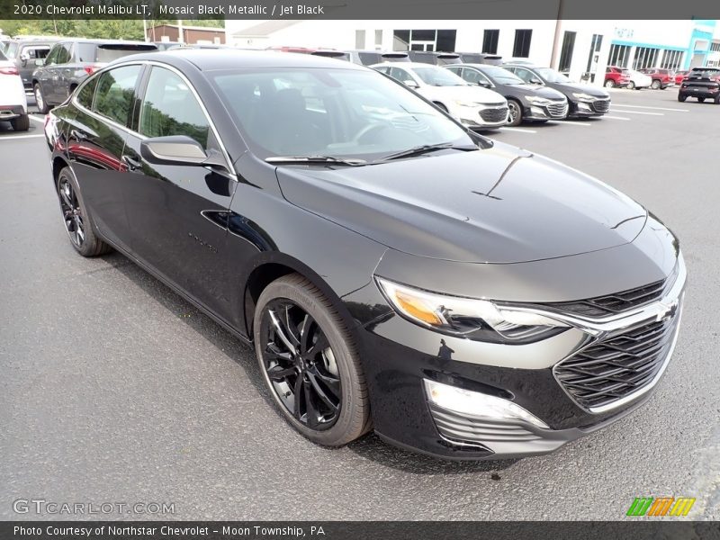Mosaic Black Metallic / Jet Black 2020 Chevrolet Malibu LT