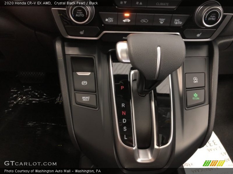 Crystal Black Pearl / Black 2020 Honda CR-V EX AWD
