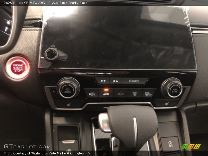 Crystal Black Pearl / Black 2020 Honda CR-V EX AWD