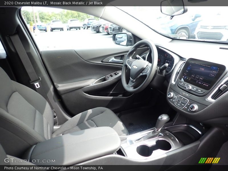 Mosaic Black Metallic / Jet Black 2020 Chevrolet Malibu LT