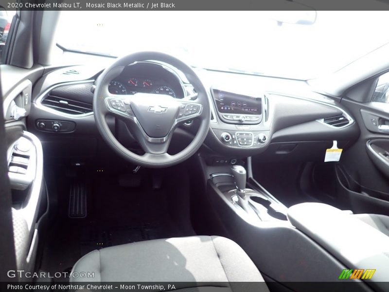 Mosaic Black Metallic / Jet Black 2020 Chevrolet Malibu LT