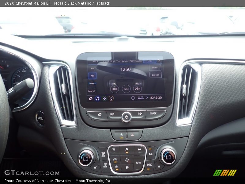 Mosaic Black Metallic / Jet Black 2020 Chevrolet Malibu LT