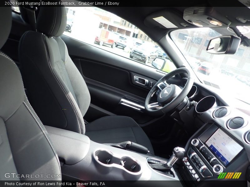 Grabber Lime / Ebony 2020 Ford Mustang EcoBoost Fastback