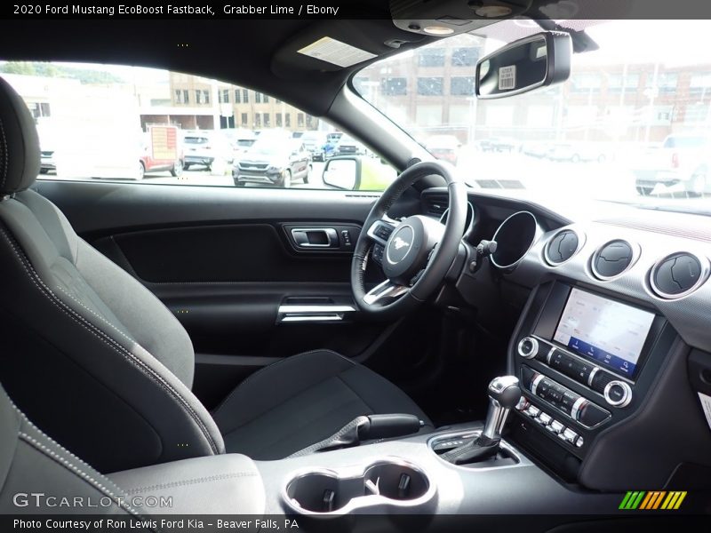 Dashboard of 2020 Mustang EcoBoost Fastback