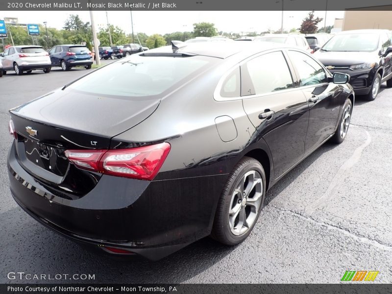 Mosaic Black Metallic / Jet Black 2020 Chevrolet Malibu LT