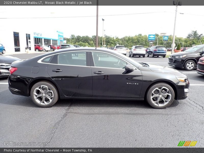 Mosaic Black Metallic / Jet Black 2020 Chevrolet Malibu LT