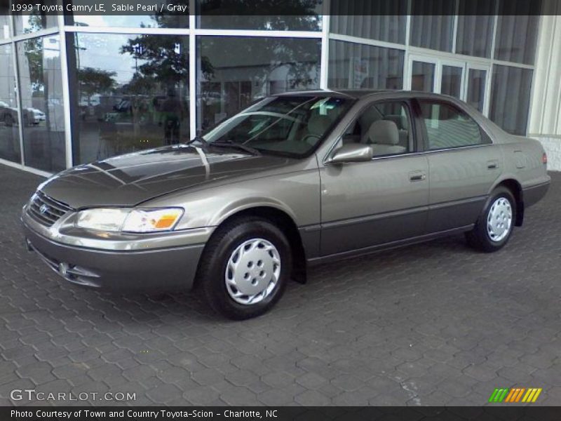Sable Pearl / Gray 1999 Toyota Camry LE