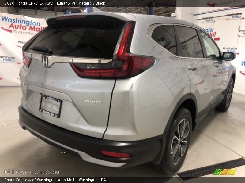 Lunar Silver Metallic / Black 2020 Honda CR-V EX AWD