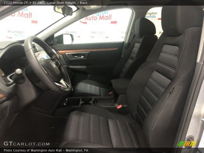 Lunar Silver Metallic / Black 2020 Honda CR-V EX AWD
