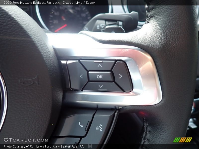  2020 Mustang EcoBoost Fastback Steering Wheel