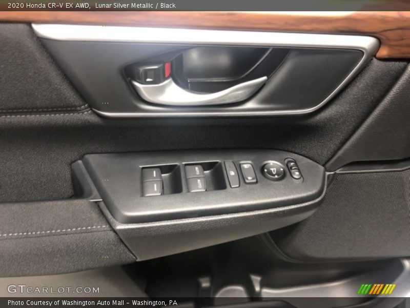 Lunar Silver Metallic / Black 2020 Honda CR-V EX AWD