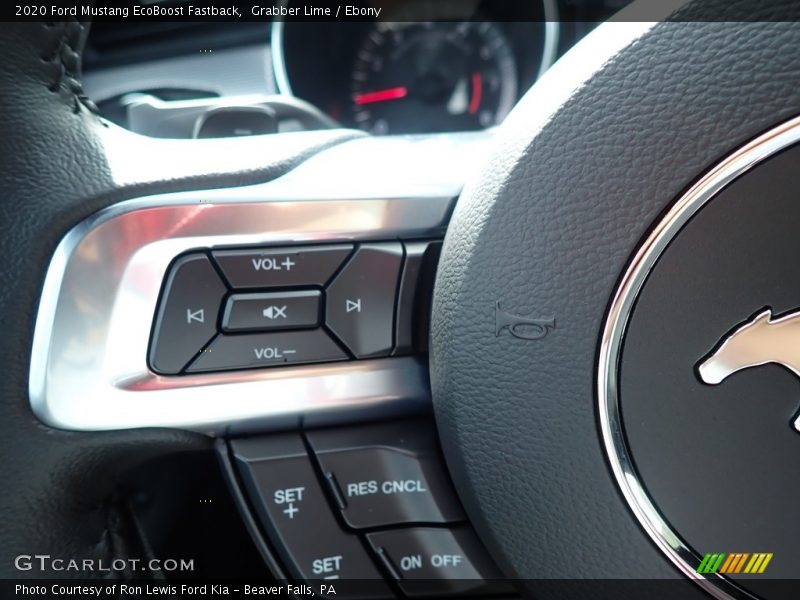  2020 Mustang EcoBoost Fastback Steering Wheel
