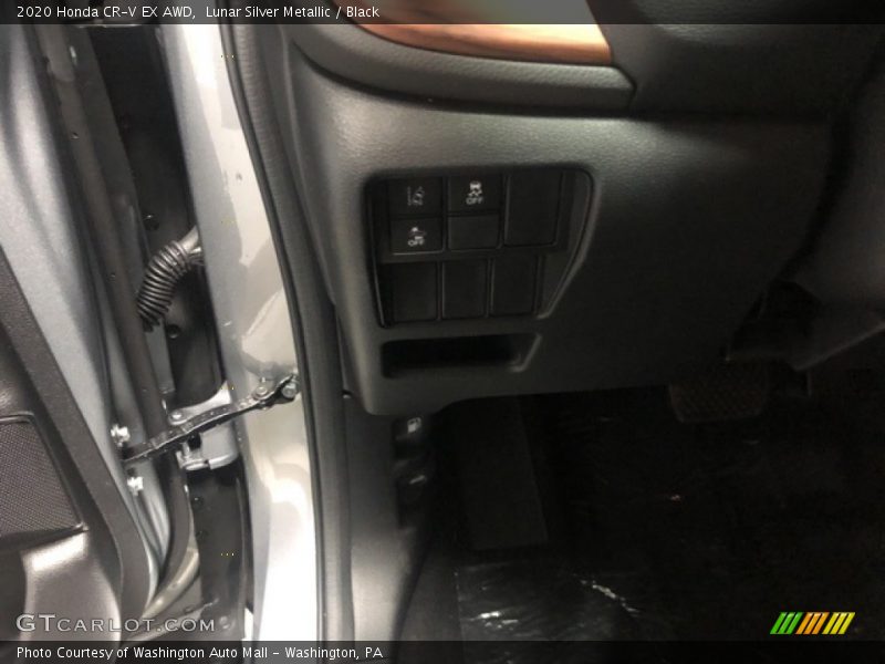 Lunar Silver Metallic / Black 2020 Honda CR-V EX AWD