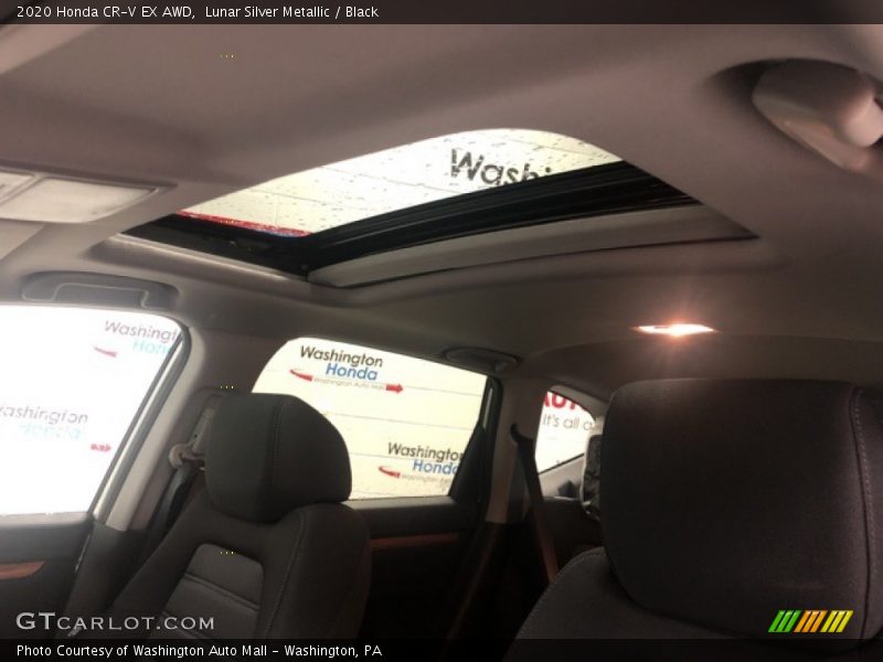 Lunar Silver Metallic / Black 2020 Honda CR-V EX AWD